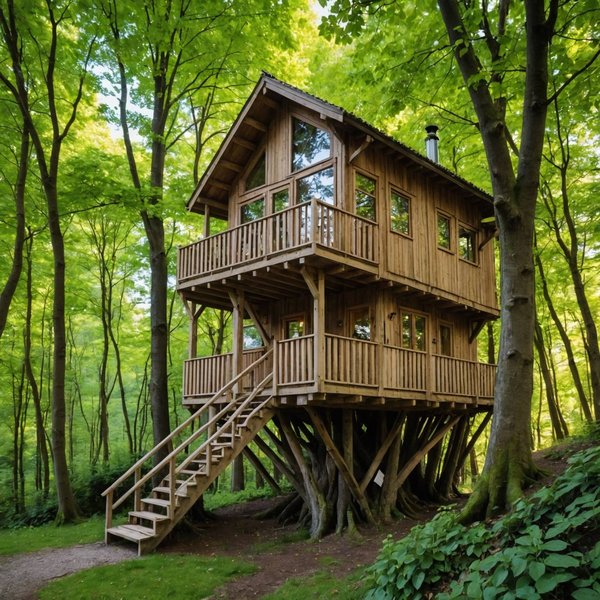 Vacances Uniques: Découvrez les Chalets Perchés avec Vue Imprenable sur la Nature du Pays Basque